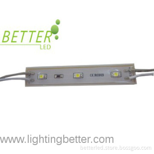 3LED module SMD3528 DC12V with Plastic Base waterproof (IP65)